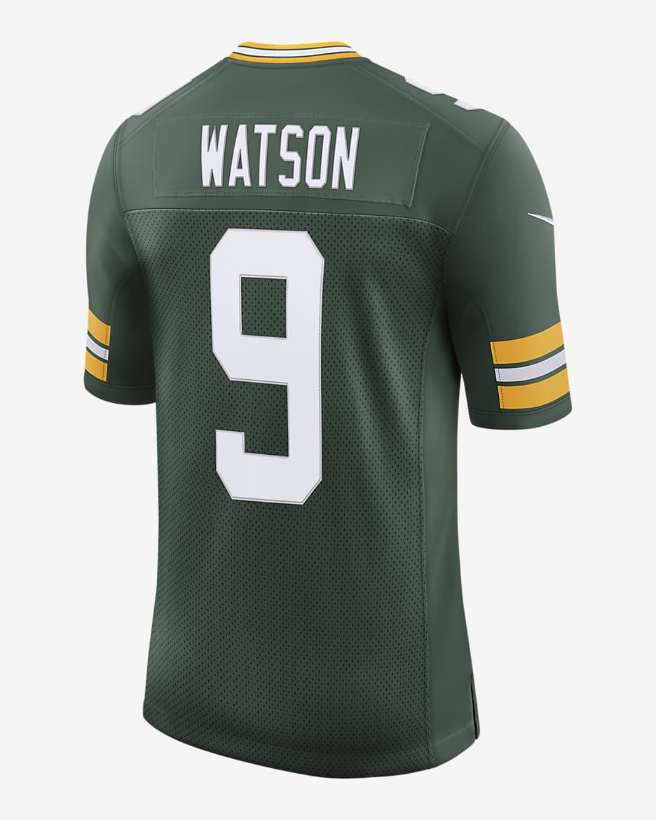 Christian Watson Green Bay Packers Men s Nike Dri FIT NFL Limited Jersey. Nike